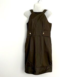 Adrienne Vittadini bib style dress sz 8